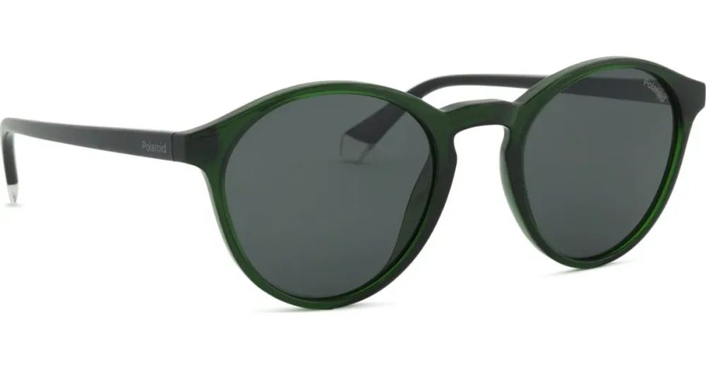 Safilo GmbH Polaroid PLD 4153/S Herren-Sonnenbrille Vollrand Panto Kunststoff-Gestell, Grün