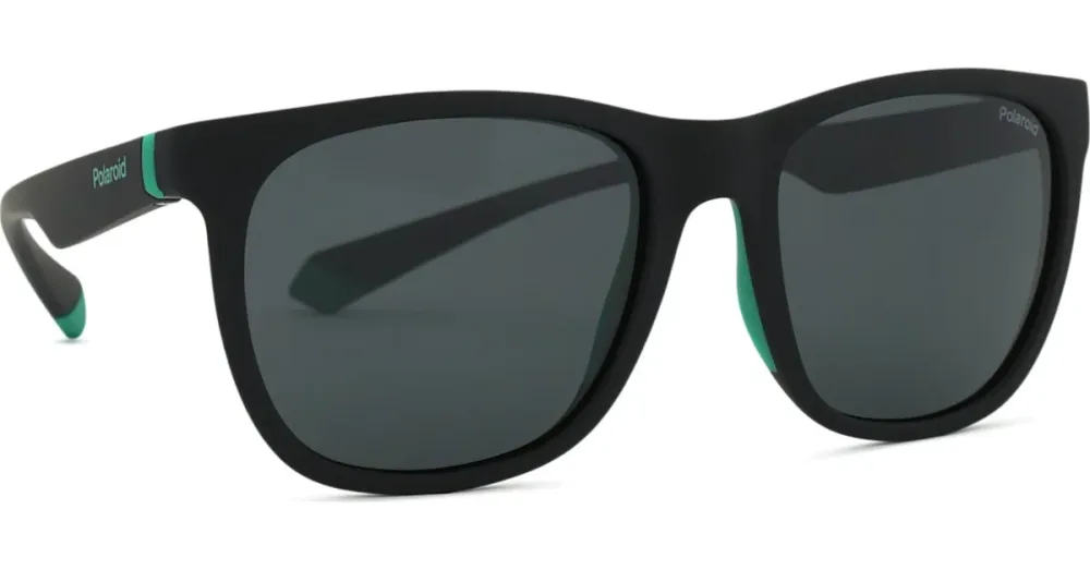 Safilo GmbH Polaroid PLD 2140/S Unisex-Sonnenbrille Vollrand Quadratisch Acetat-Gestell, Schwarz