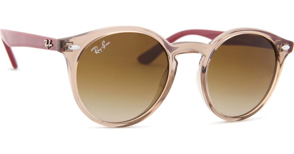 Ray Ban JUNIOR - Sonnenbrille, Runde Sonnenbrille, Onesize, Braun
