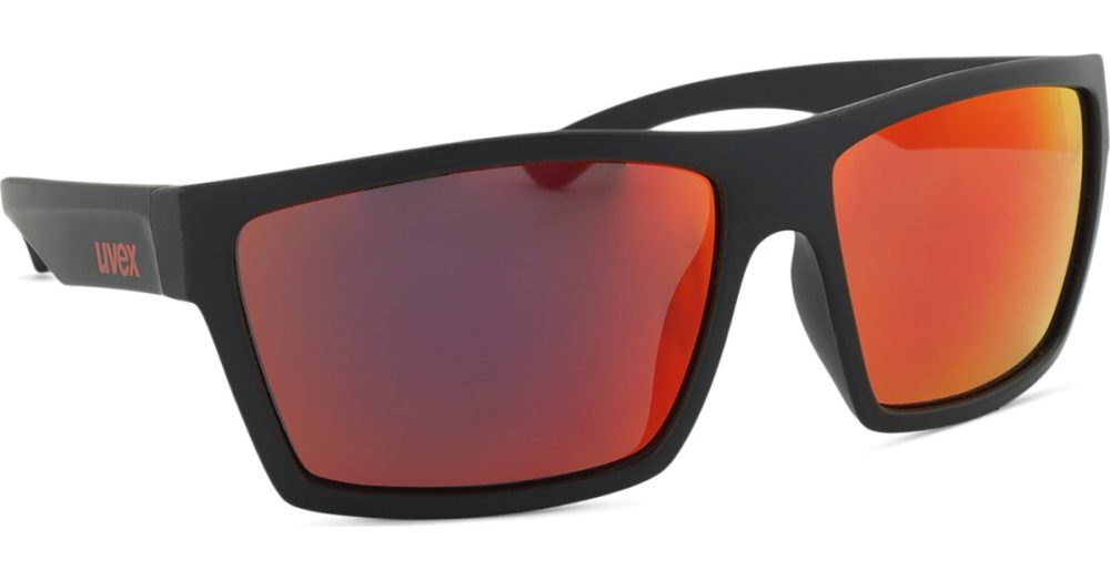 Uvex LGL 29 Black Mat/Mirror Red S5309472213