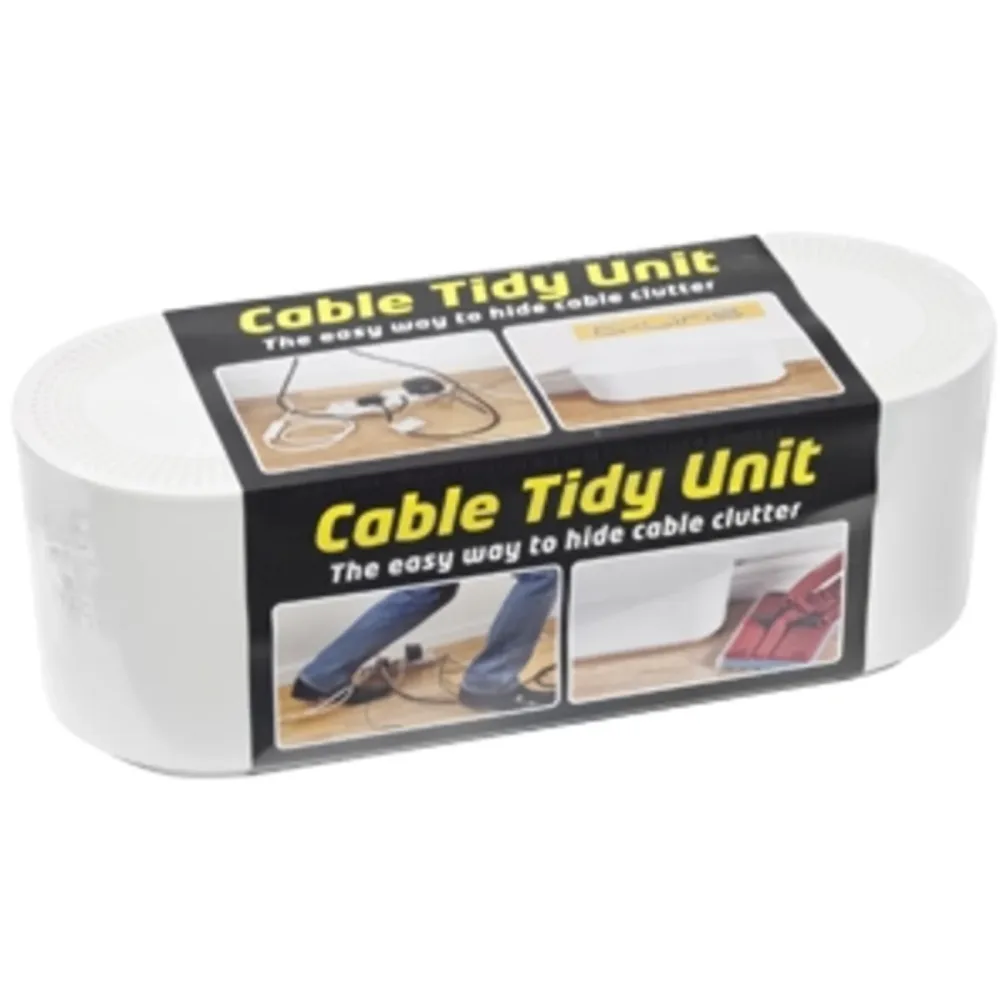D-Line Kabelmanagement-Box Weiss | 32 × 12 cm