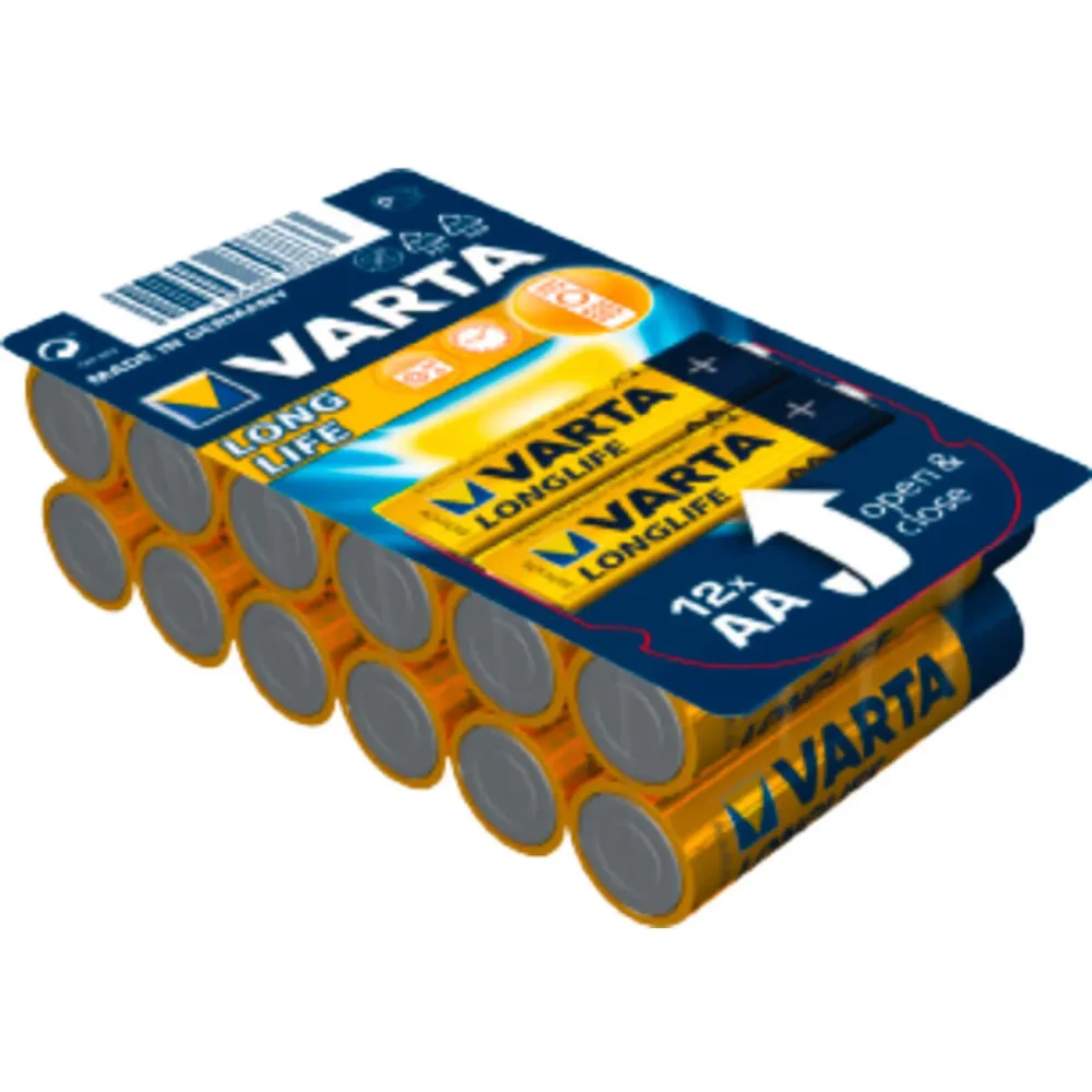 VARTA Longlife 4103301112 AA/LR06, 12 St&uuml;ck