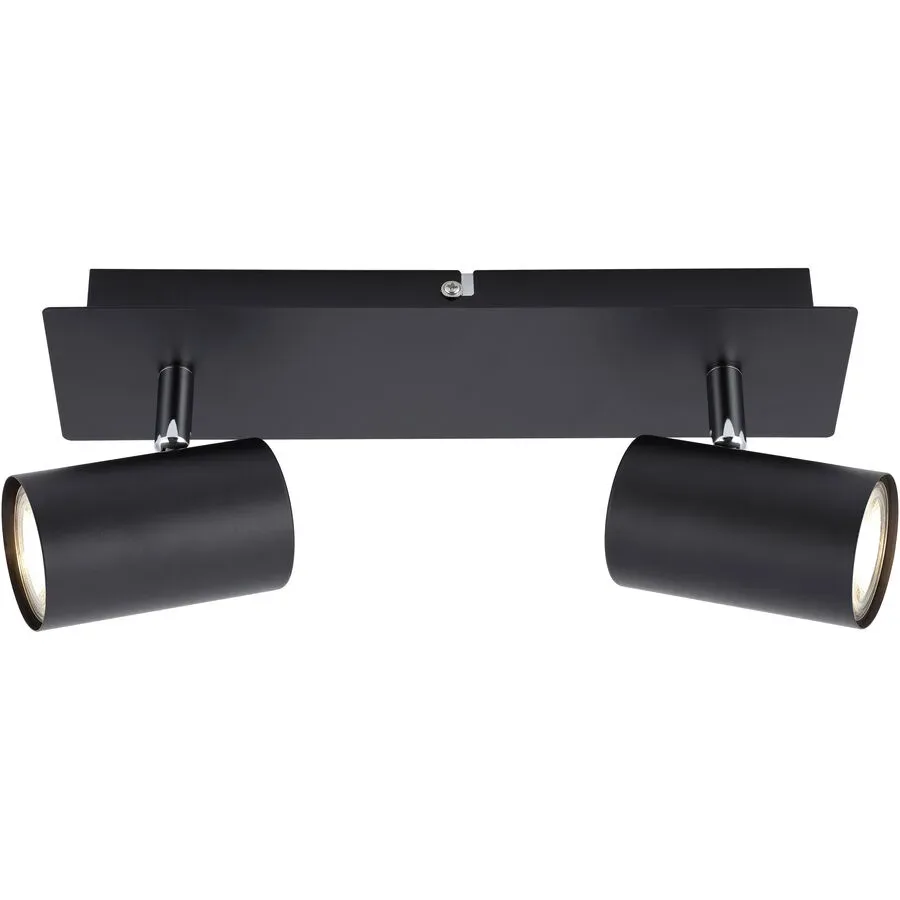 Spot Basiano Schwarz Metall 29 cm 12 cm - Spot