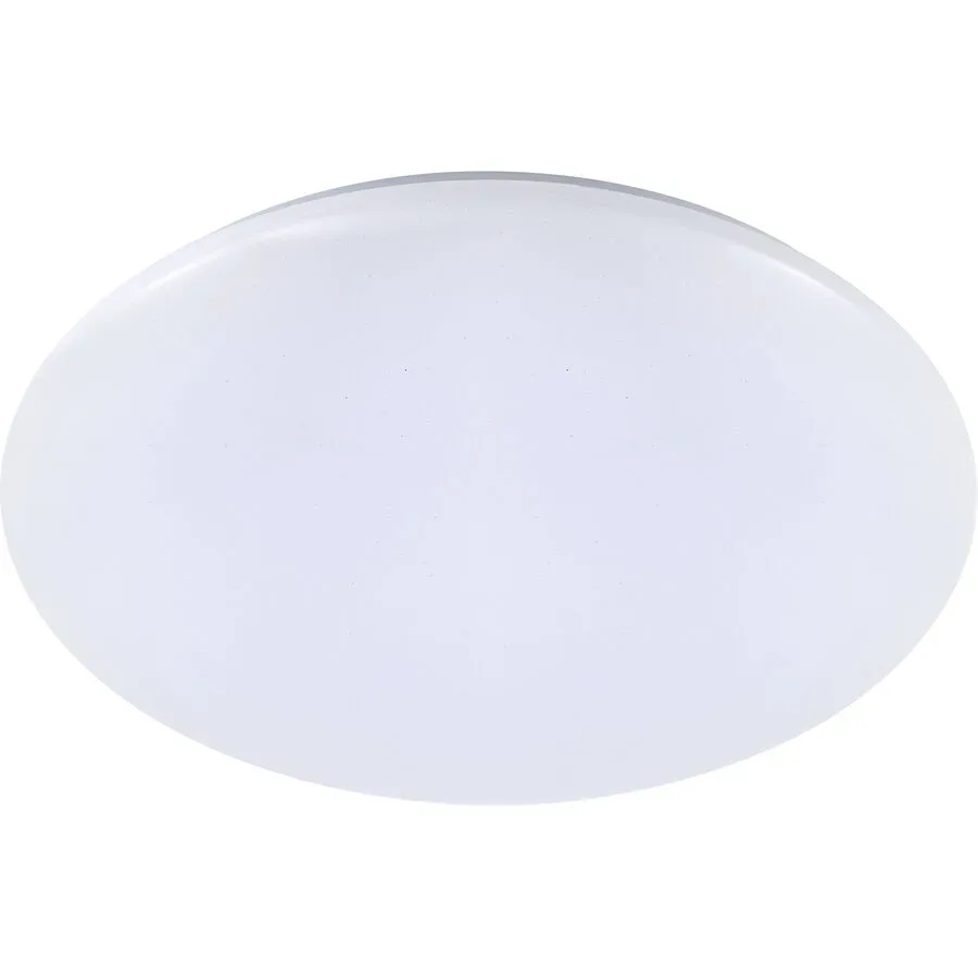 Deckenlampe Lentella Weiss Kunststoff/Metall 30 cm 10 cm - LED - Lichtfarbe: Warmweiss - Kaltes Tagesweiss - Material: Metall/Kunststoff -