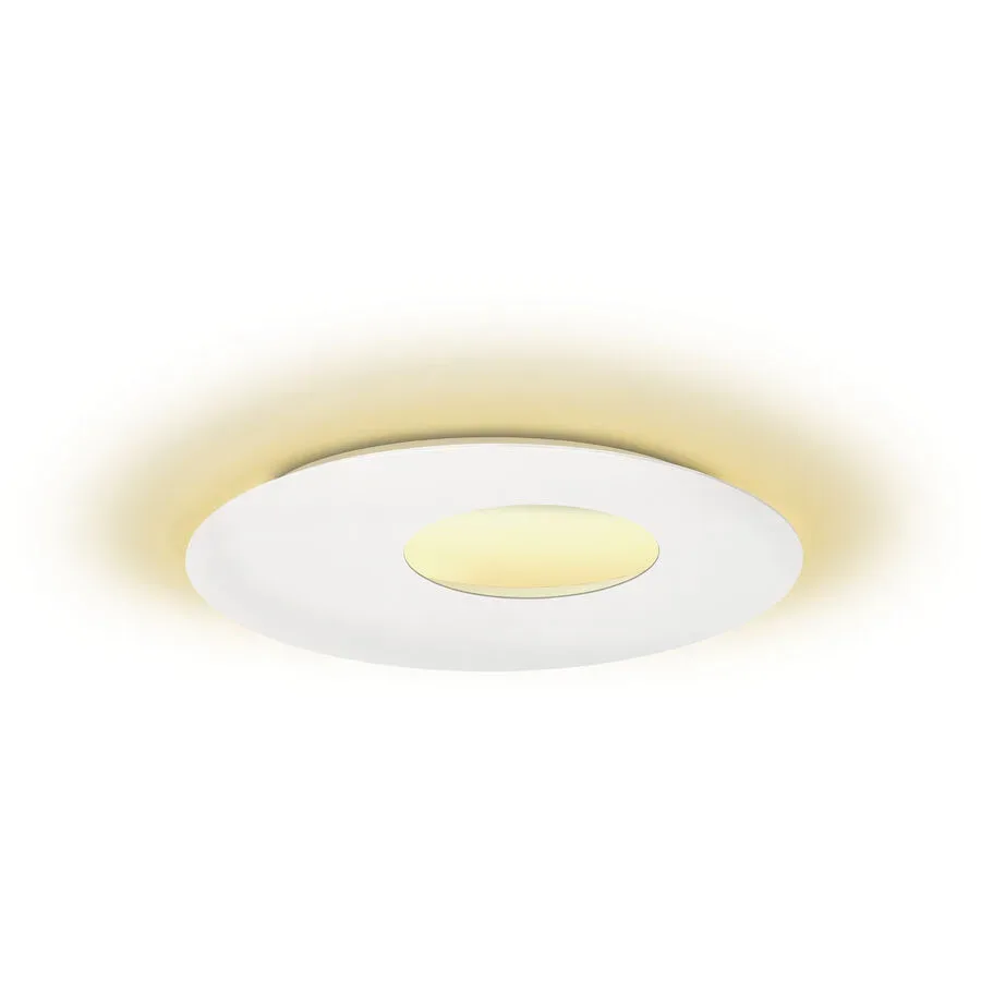 Escale Deckenlampe Blade Weiss Aluminium 59 cm 4 cm - LED - Lichtfarbe: Extra warmweiss - Deckenlampe- LED Energiesparlampe
