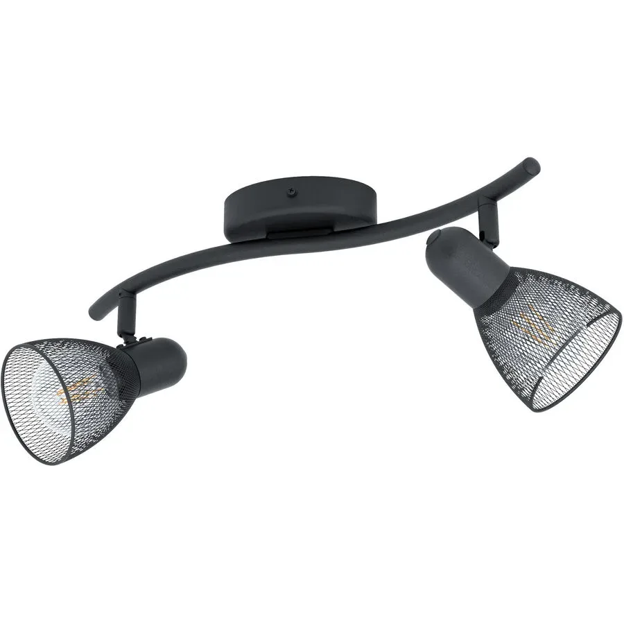 Eglo Pendellampe Corovigno Schwarz Stahl 15 cm - Pendellampe