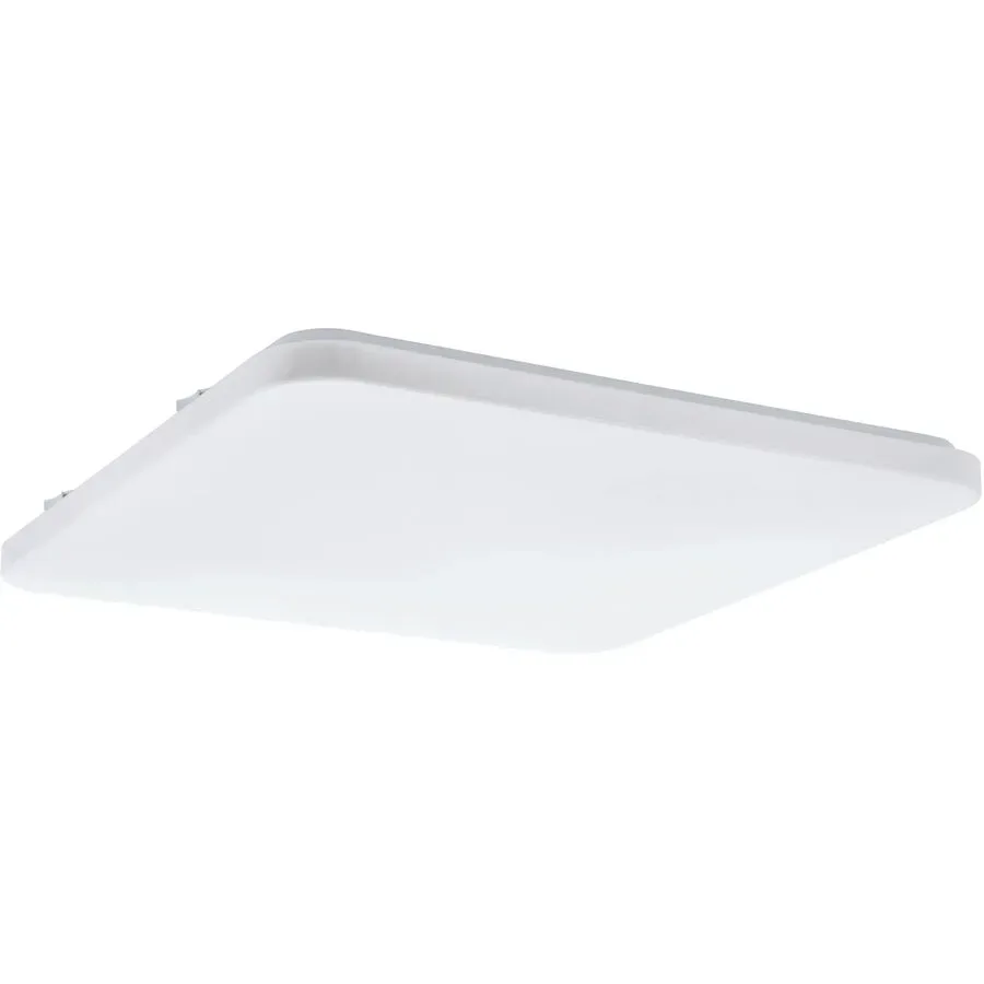 Eglo Deckenlampe Frania Weiss Stahl/Kunststoff 53 cm 7 cm - LED - Lichtfarbe: Warmweiss - Material: Kunststoff/Stahl - Deckenlampe- LED