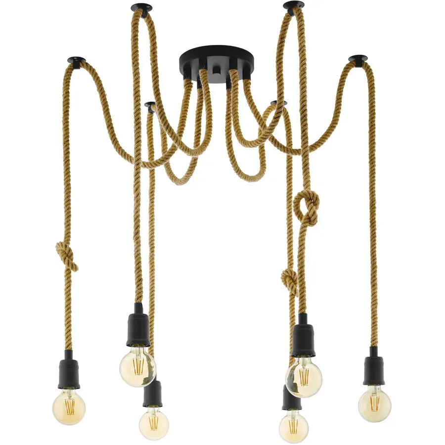 Eglo Pendellampe Rampside Schwarz Stahl 159 cm - Pendellampe