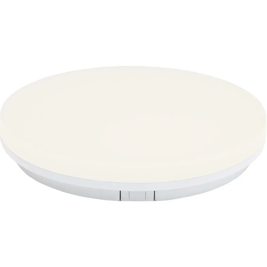 Deckenlampe Ilaria Weiss Kunststoff 33 cm 5.3 cm - LED - Lichtfarbe: Warmweiss - Kaltes Tagesweiss - Deckenlampe- LED Energiesparlampe