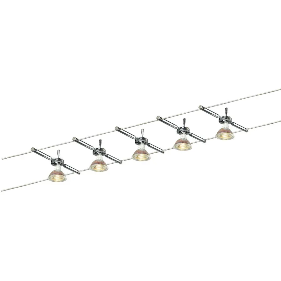 System Abal Silber/Grau Kunststoff/Metall 17.8 cm - Farbe: Silber/chrom - LED - Lichtfarbe: Warmweiss - Material: Metall/Kunststoff - System- LED