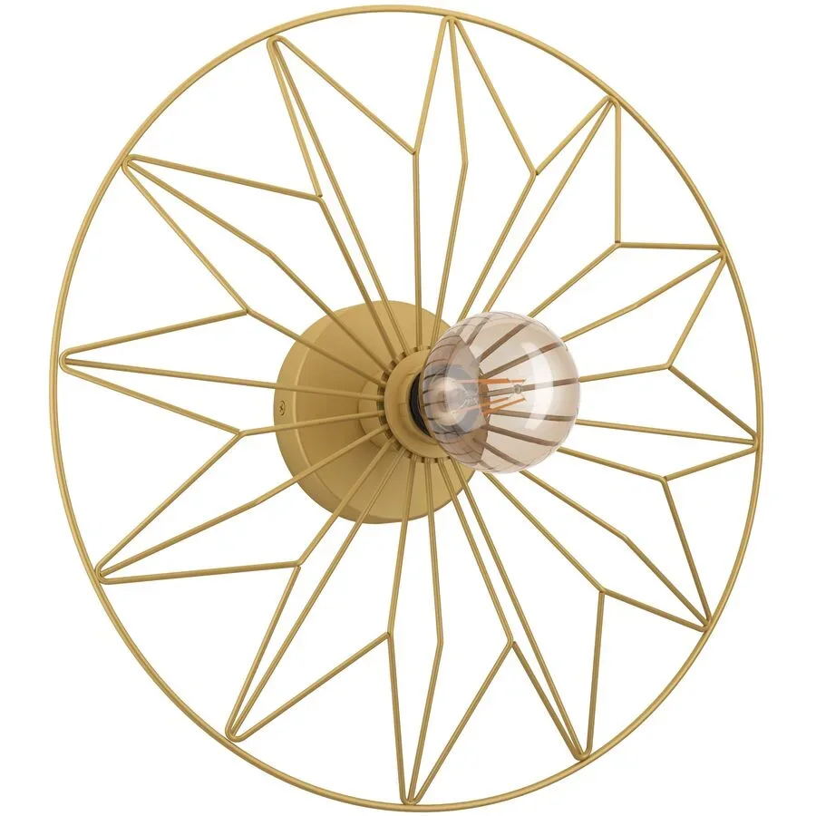 Eglo Deckenlampe Castanuelo Gold Stahl 0 cm 0 cm - Farbe: goldfarben - Deckenlampe