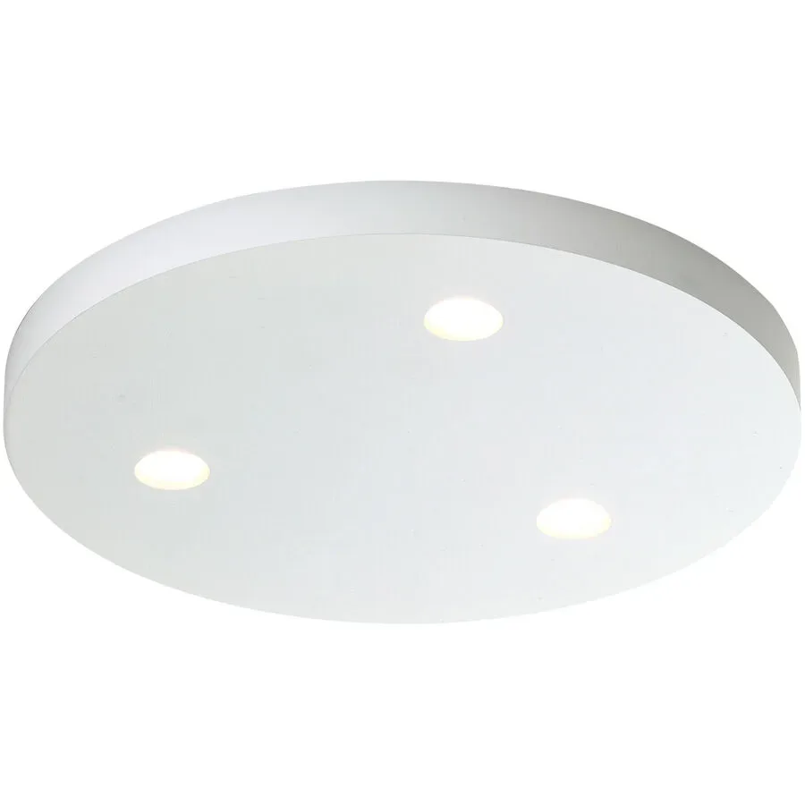 Bopp Deckenlampe Close Weiss Aluminium 20 cm 1.5 cm - LED - Lichtfarbe: Extra warmweiss - Deckenlampe- LED Energiesparlampe