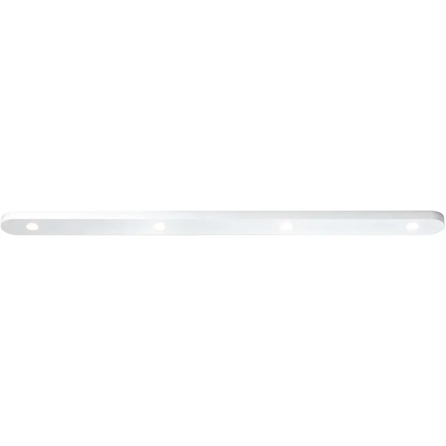 Bopp Deckenlampe Close Weiss Aluminium 5 cm 1.5 cm - LED - Lichtfarbe: Extra warmweiss - Deckenlampe- LED Energiesparlampe