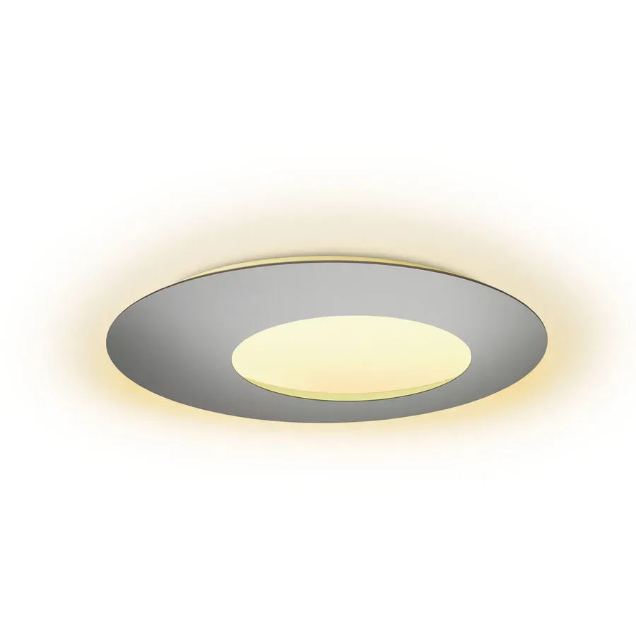 Escale Deckenlampe Blade Silber Aluminium 79 cm 3.5 cm - LED - Lichtfarbe: Extra warmweiss - Deckenlampe- LED Energiesparlampe