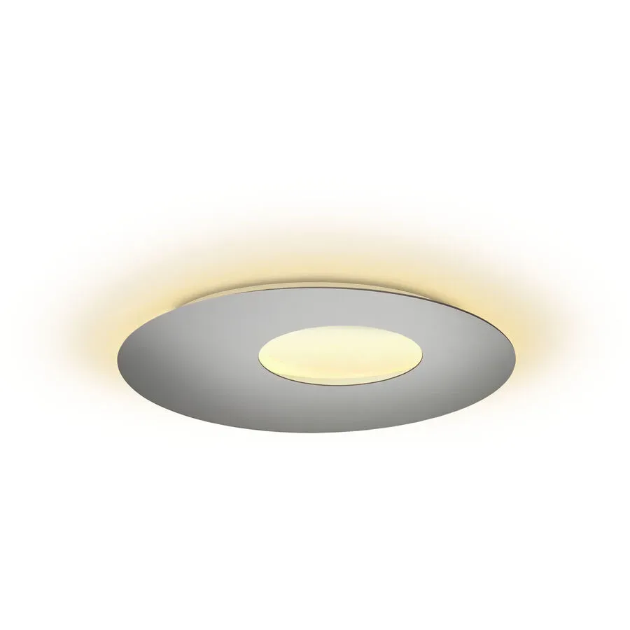 Escale Deckenlampe Blade Silber Aluminium 59 cm 3.5 cm - LED - Lichtfarbe: Extra warmweiss - Deckenlampe- LED Energiesparlampe