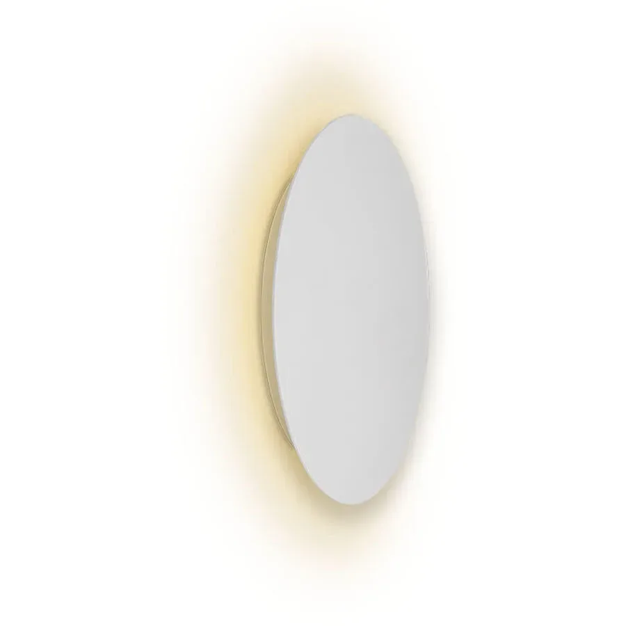 Escale Deckenlampe Blade Weiss Aluminium 24 cm 3.5 cm - LED - Lichtfarbe: Extra warmweiss - Deckenlampe- LED Energiesparlampe