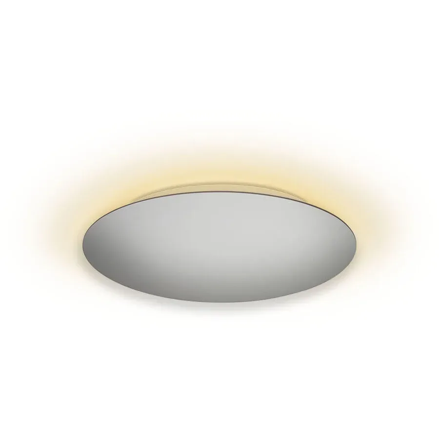 Escale Deckenlampe Blade Silber Aluminium 34 cm 3.5 cm - LED - Lichtfarbe: Extra warmweiss - Deckenlampe- LED Energiesparlampe