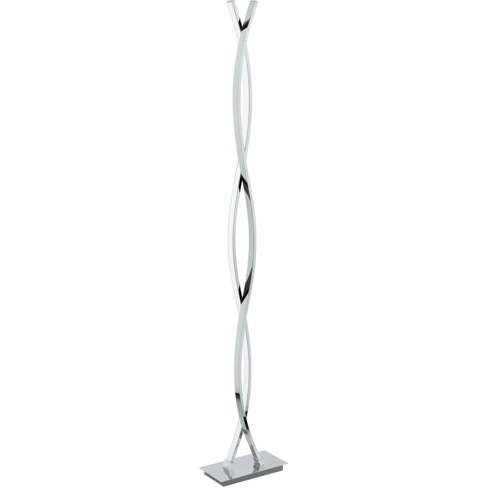 Eglo Stehlampe Lasana 2 Weiss Stahl 25 cm 142 mm - LED - Lichtfarbe: Warmweiss - Material: Aluminium/Stahl/Kunststoff - Stehlampe- LED