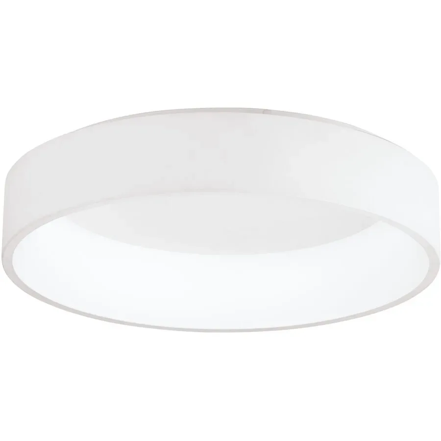 Deckenlampe Marghera 1 Weiss Kunststoff/Metall 14 cm - LED - Lichtfarbe: Warmweiss - Deckenlampe- LED Energiesparlampe