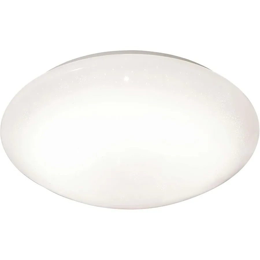 Deckenlampe Aaron+ Weiss Kunststoff 28 cm 7 cm - LED - Lichtfarbe: Warmweiss - Deckenlampe
