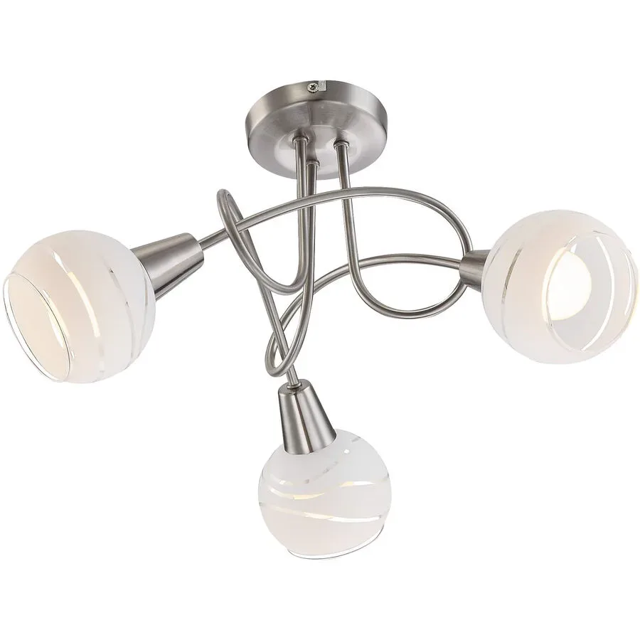 Spot Lamotte Weiss Glas 39 cm 24.6 cm - Spot