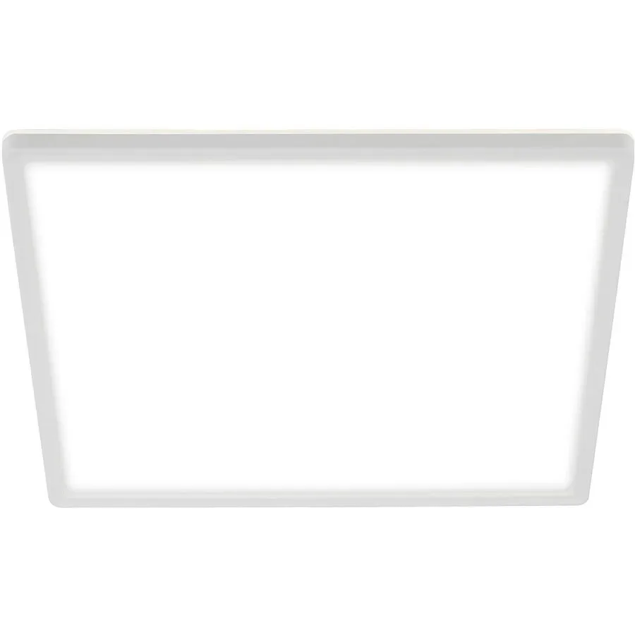 Deckenlampe Emma II Kunststoff weiss 42 cm - LED - Lichtfarbe: Kaltes Tageslichtweiss - Deckenlampe- LED Energiesparlampe