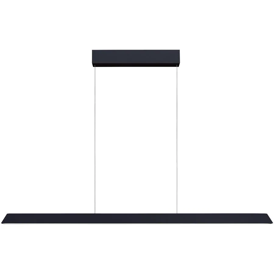 Bopp Pendellampe Now 2.0 Blau Aluminium 120 cm Höhenverstellbar (manuell) - Farbe: Dunkelblau - LED - Lichtfarbe: Extra warmweiss - Tageslichtweiss -