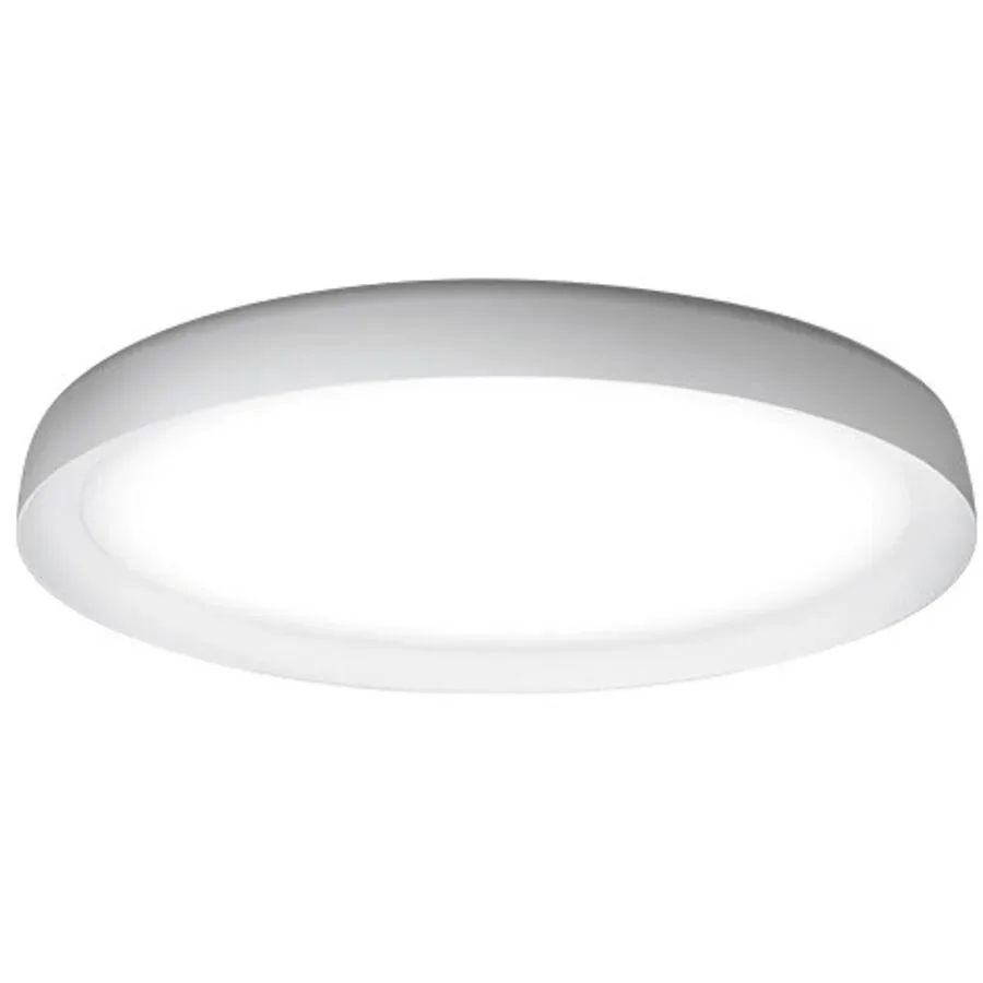 URBAN Deckenlampe EG Aluminium weiss 56cm - LED - Lichtfarbe: Warmweiss - Deckenlampe- LED Energiesparlampe