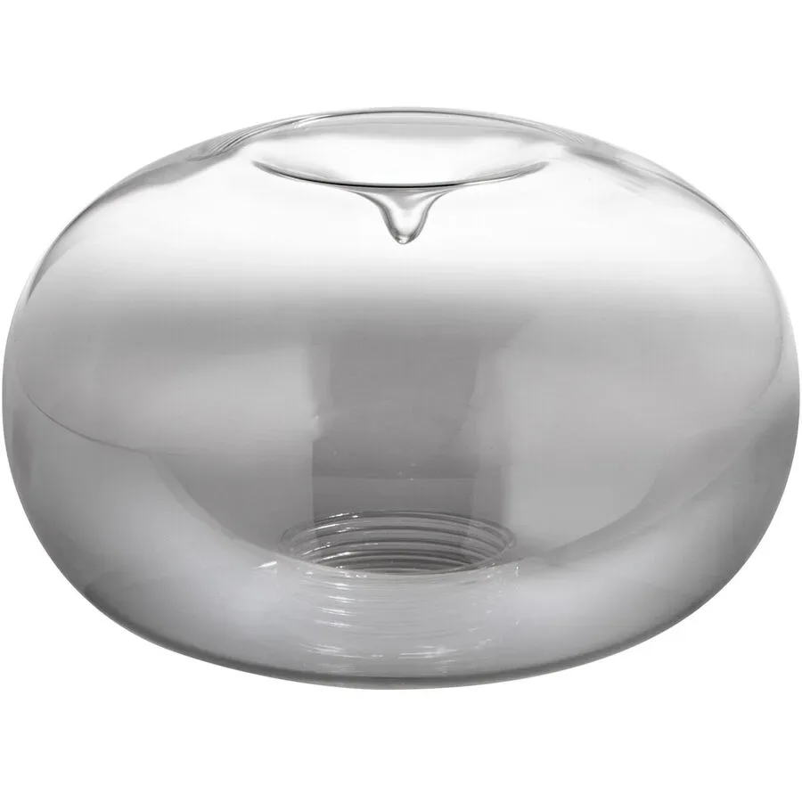 Lampenschirm Gloria Grau Glas 18 cm 11 cm - Lampenschirm