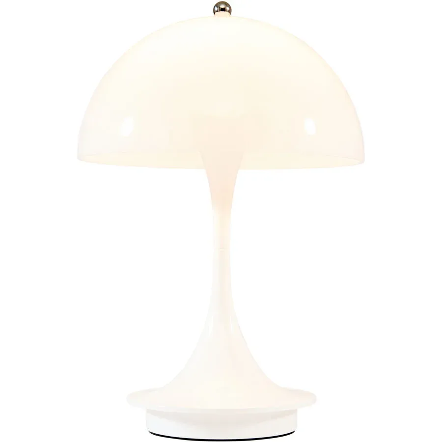 Louis poulsen Designer-Tischlampe Panthella Polymer weiss 2.5W LED - LED - LED Energiesparlampen