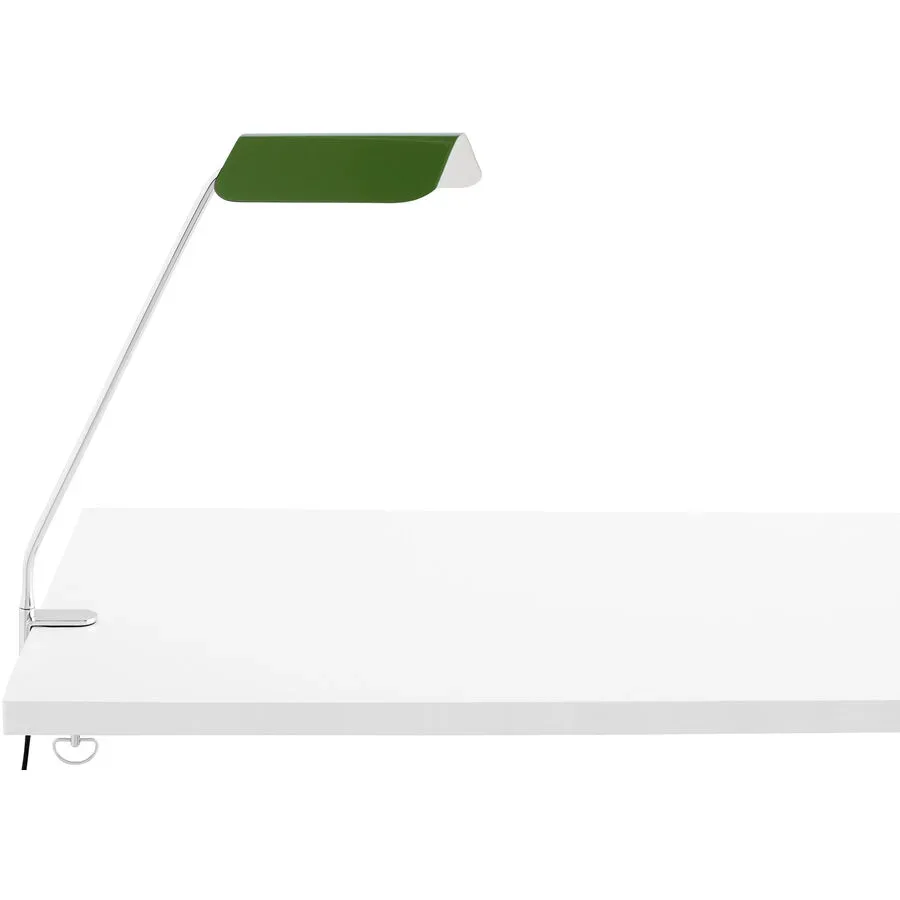 Designer-Tischlampe zum Klemmen HAY Apex E14 grün - Designer-Tischlampe