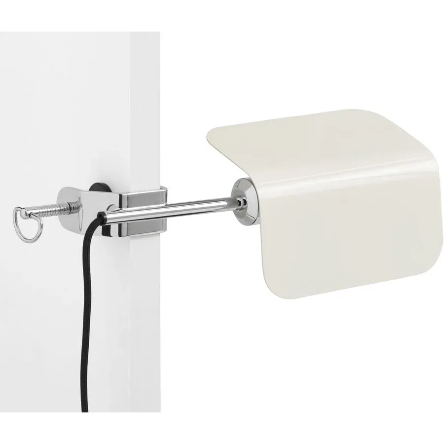 Designer-Wandlampe zum Klemmen HAY Apex E14 weiss - Material: Stahl - Designer-Wandlampe