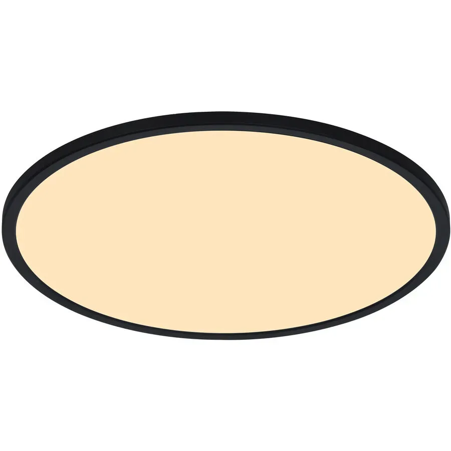 - Farbe: Schwarz - LED - Lichtfarbe: Warmweiss - Kaltes Tagesweiss - Material: Kunststoff - Deckenlampe- LED Energiesparlampe
