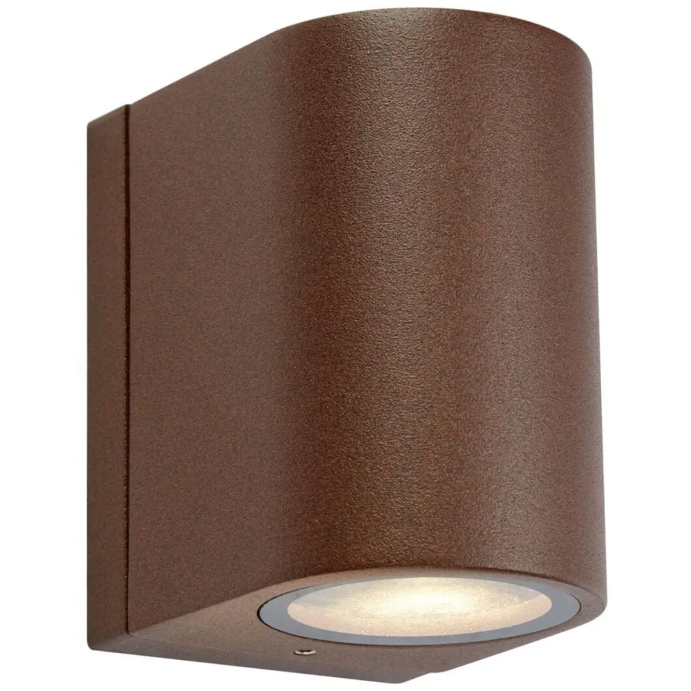 Wandlampe aussen Markslöjd Braun Aluminium Dimmbar B 9 cm IP65