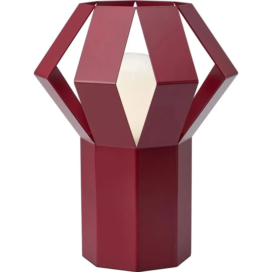Tischlampe Markslöjd Rot Eisen H 27 cm