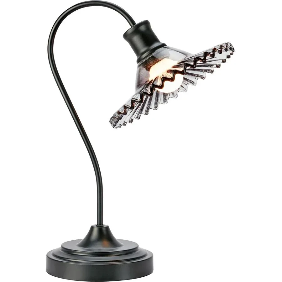 Tischlampe Markslöjd Schwarz Eisen H 41.5 cm