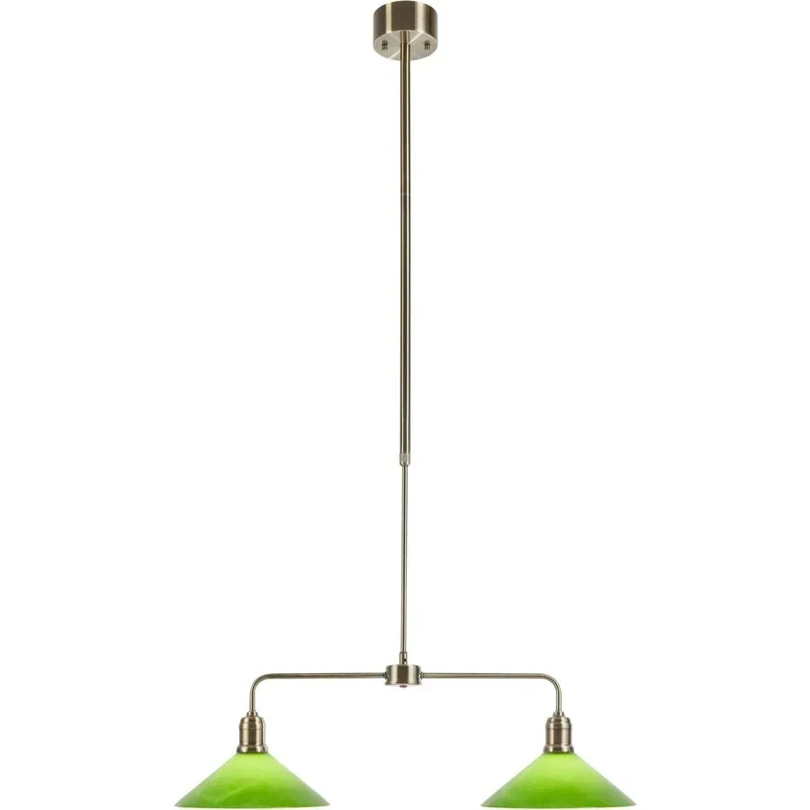 Pendellampe Markslöjd Grün, Messing Eisen B 75 cm