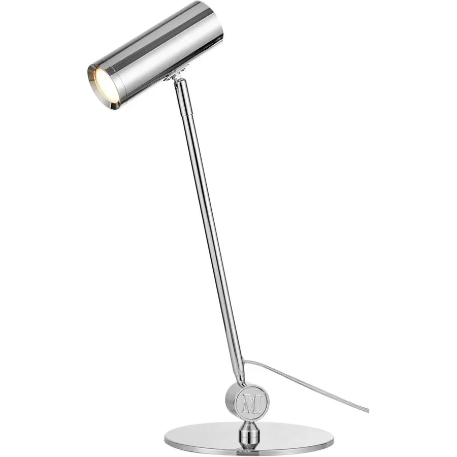 Tischlampe Markslöjd Chrom Eisen H 52.8 cm 450 lm
