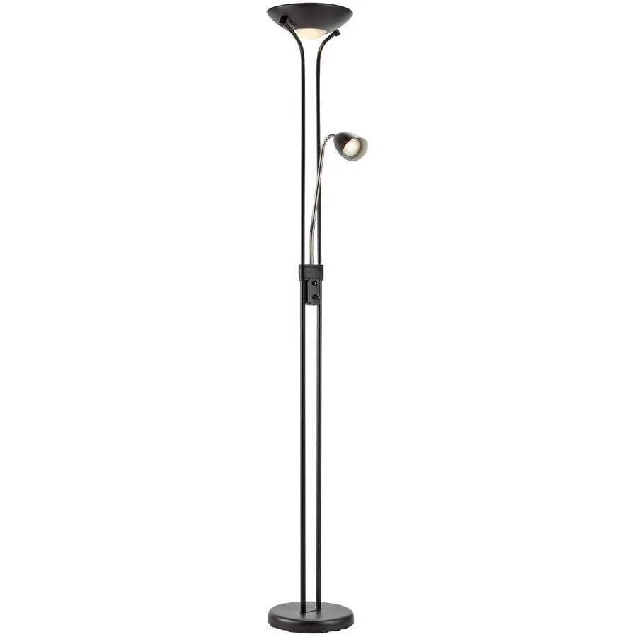 Stehlampe Markslöjd Schwarz Eisen 450 lm Dimmbar H 180 cm