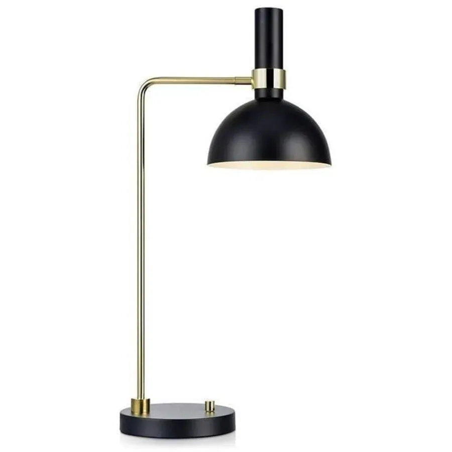 Schreibtischlampe Markslöjd Schwarz Metall H 65 cm