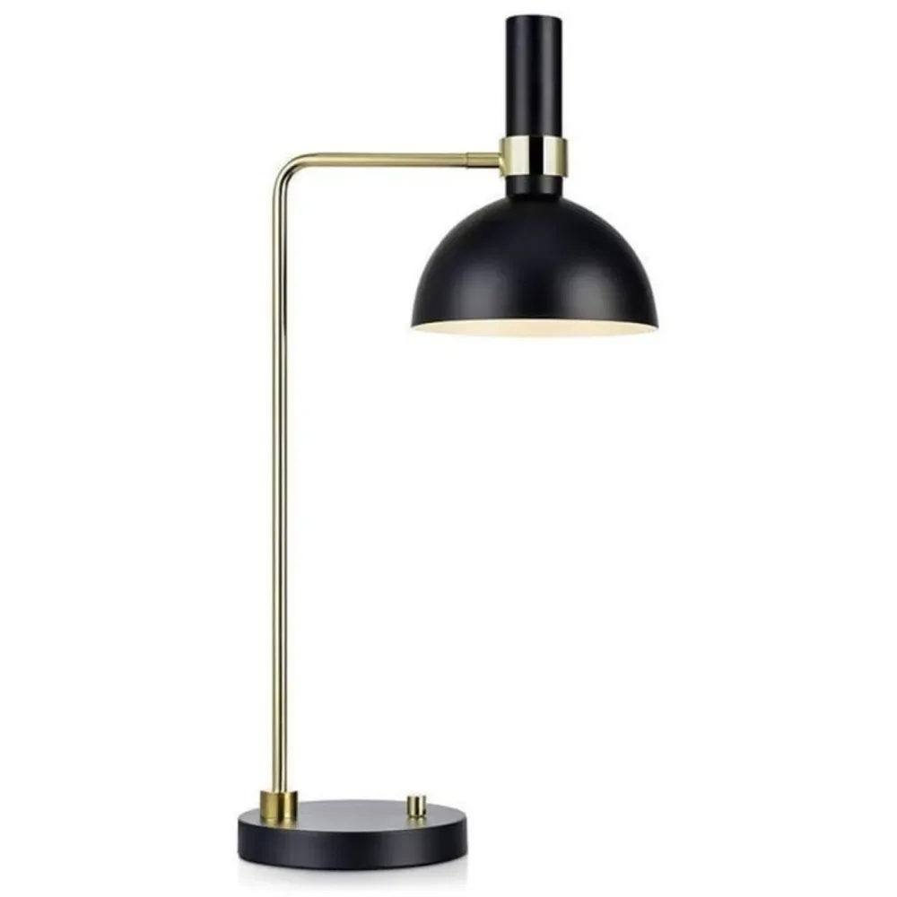 Schreibtischlampe Markslöjd Schwarz Metall H 65 cm
