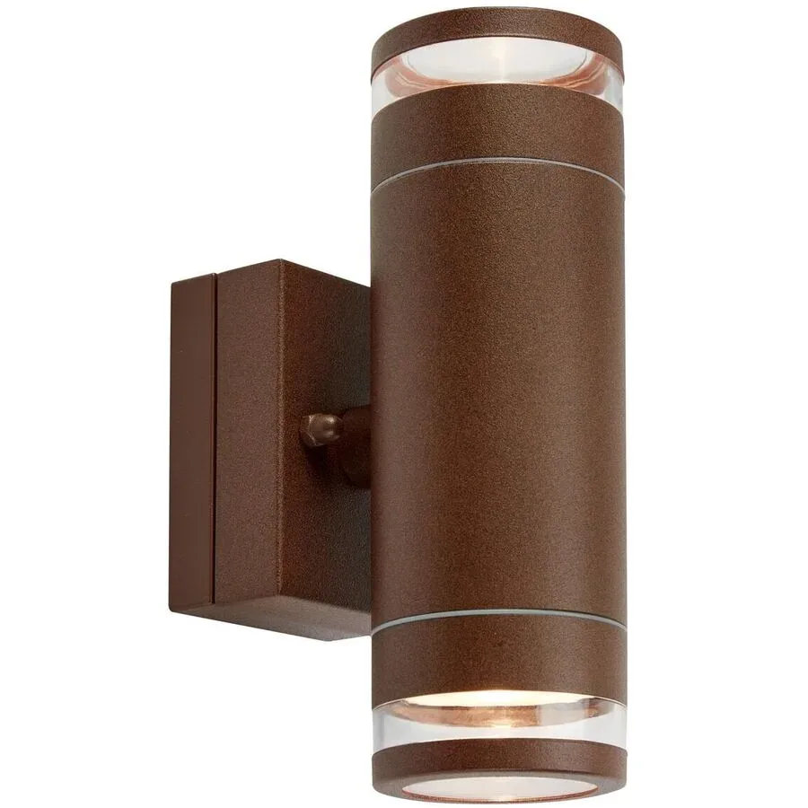 Wandlampe aussen Markslöjd Braun Aluminium 400 lm Dimmbar B 6 cm