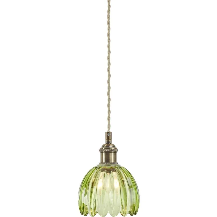 Pendellampe Markslöjd Grün Eisen/Glas B 13 cm