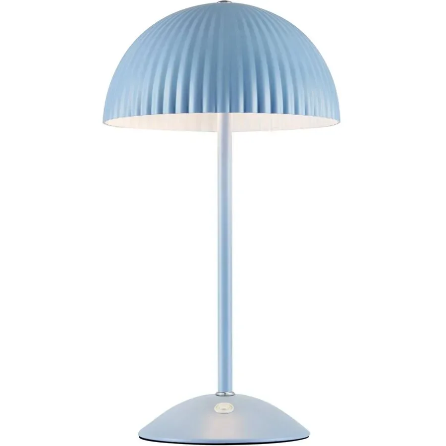 Tischlampe Markslöjd Blau Eisen/Glas H 35.5 cm
