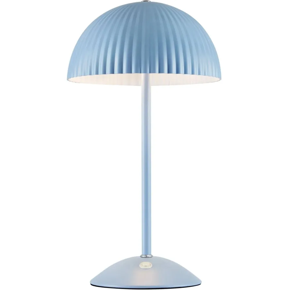 Tischlampe Markslöjd Blau Eisen/Glas H 35.5 cm