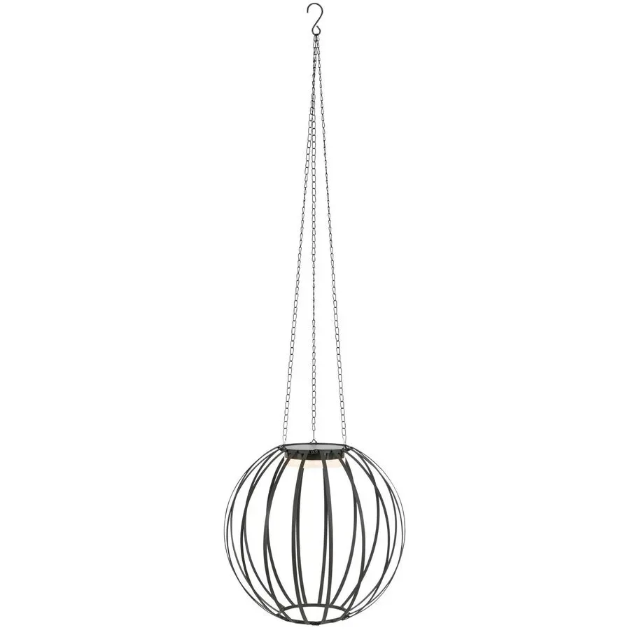 Pendellampe Markslöjd Schwarz Eisen 110 lm Dimmbar B 37 cm