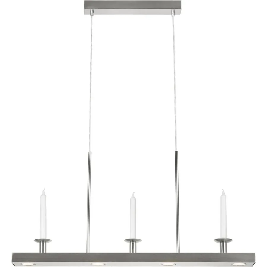 Pendellampe Markslöjd Silber Eisen 450 lm Dimmbar B 82 cm