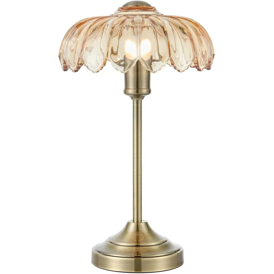 Tischlampe Markslöjd Mehrfarbig Eisen/Glas H 43 cm