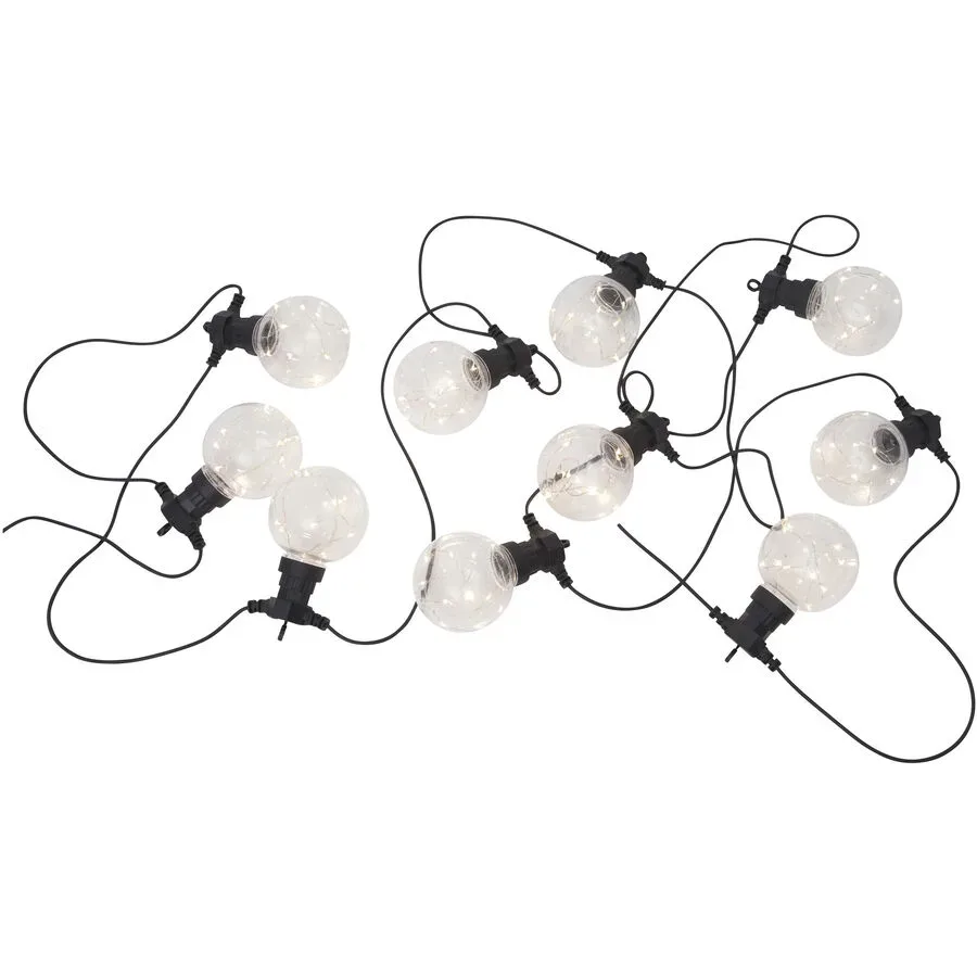 Star Trading Lichterkette Schwarz | 4.5 m
