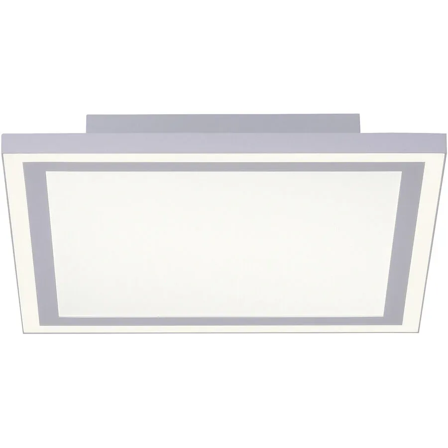 Deckenlampe Gloss Weiss Aluminium/Kunststoff 31 cm 6 cm - LED - Lichtfarbe: Extra warmweiss - Tageslichtweiss - Deckenlampe- LED Energiesparlampe
